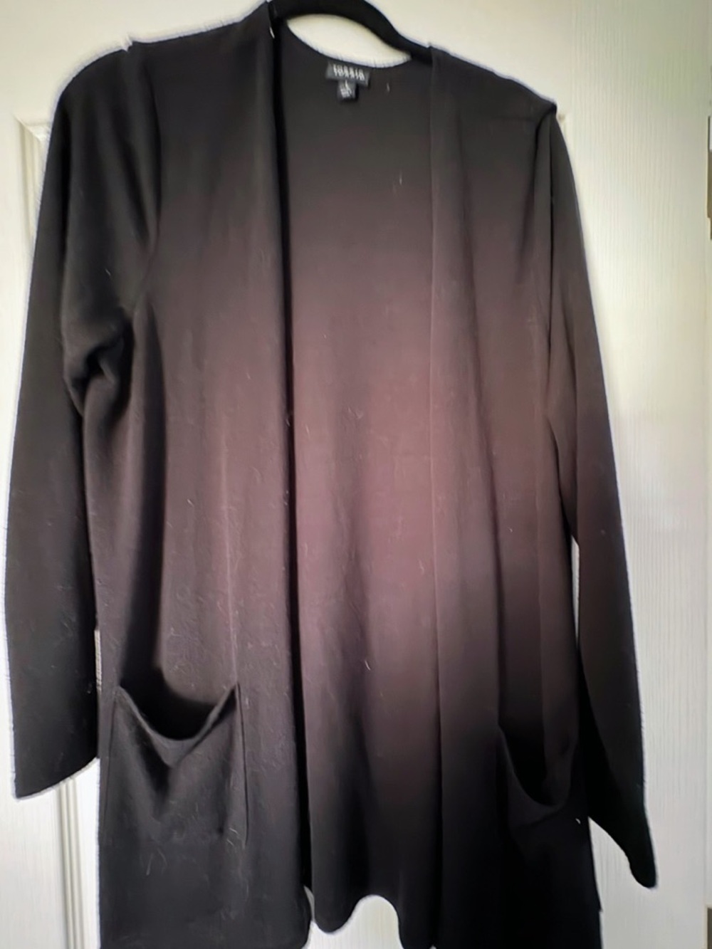 torrid Black Open Cardigan Sweater